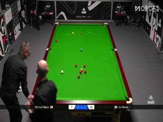 苏格兰公开赛资格赛Day1 米切尔·曼恩0-4伊恩·伯恩斯 20251014