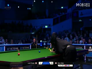 斯诺克北爱尔兰公开赛半决赛 贾德·特鲁姆普6-3马克·艾伦 20251026