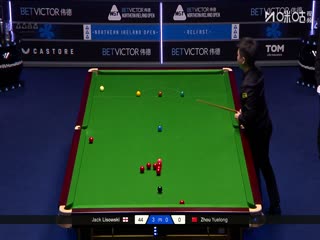 斯诺克北爱尔兰公开赛半决赛 杰克·利索夫斯基6-1周跃龙（柏林） 20251025