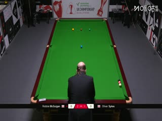 斯诺克英锦赛资格赛144进112 罗比·麦圭根6-1奥利弗·塞克斯 20251123