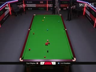 斯诺克英锦赛资格赛晋级轮 斯科特·唐纳森6-5斯图尔特·宾汉姆 20251127